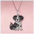 thumbnail image 3 of Dijes y Collares DogNeck06 2Pzas Australian Shepherd Negro/Plata Metal Cadena y Dije. High Monaco MXOKG-002, 3 of 5