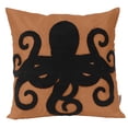thumbnail image 1 of Vargottam Outdoor Decorative Throw Pillow CoversTowelEmbroideredPolyester Handmade Boho Cushion CoversFor Outdoor Patio -Octopus - Brown2, 1 of 6