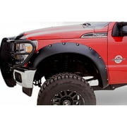 Angle View: Bushwacker For Ford F-250 HD 1997 Fender Flare Cutout Style - 2pc Black | 20021-11