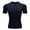 Z1 Blue, variant on Men’s Compression Shirts Short Sleeve Cool Dry Sports Athletic Workout Base Layer Undershirt T-Shirt Tops