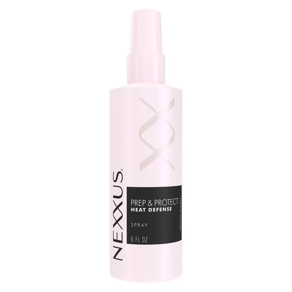 Nexxus Styling Heat Protectant Prep & Protect Heat Defense Spray Nourishing Heat Protection Spray Powered By Styleprotect Technology, 6 oz
