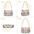 thumbnail image 2 of Boho Floral VintageWomen Small Shoulder Bag Crossbody Tote Hobo Bags Purse Clutch Handbags with Chain Strap for Women, 2 of 7