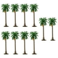 thumbnail image 4 of lionlar 10X Model Trees Tree Coconut Palm Park Rainforest Scenery Dioramas H 12cm, 4 of 9