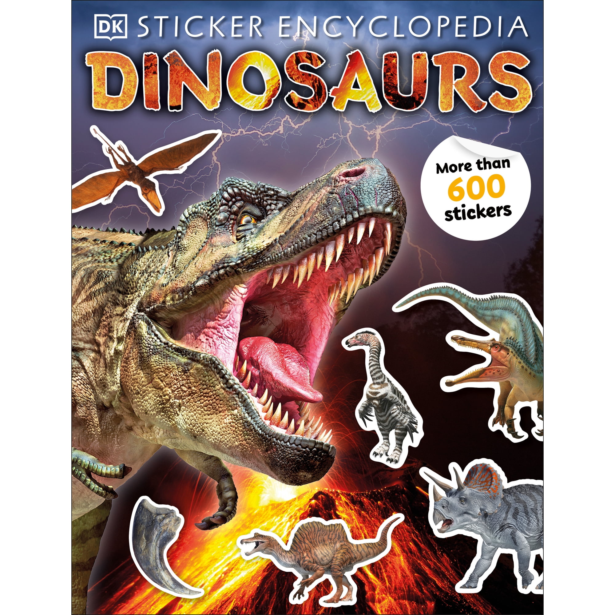 Sticker Encyclopedia Dinosaurs (Paperback)