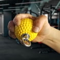 thumbnail image 1 of Pelota de ejercicio de fuerza para muñeca, equipo de fitness antideslizante multifunción, barra de apoyo para entrenamiento de músculos de la espalda, 7 cm, 1 of 8