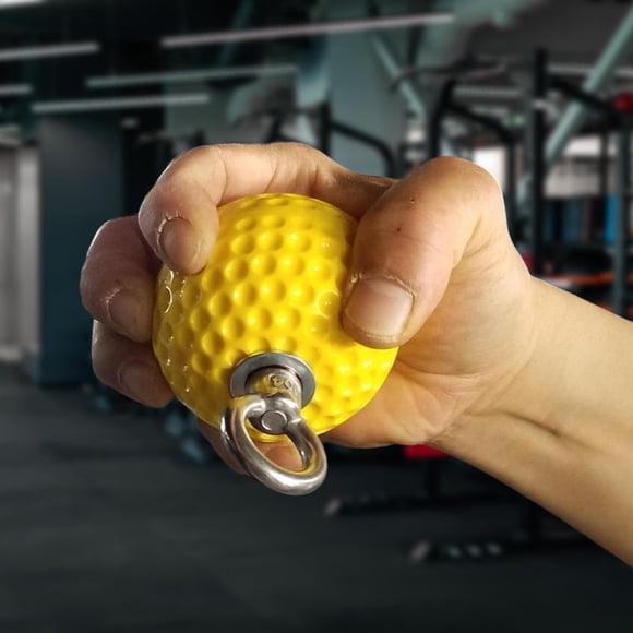 Pelota de ejercicio de fuerza para muñeca, equipo de fitness antideslizante multifunción, barra de apoyo para entrenamiento de músculos de la espalda, 7 cm