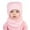 Pink, variant on FADAACAI Baby Winter Hat Scarf Set Toddler Beanie Hats Girl Boy with Neck Warmer Beanie for Kids Knit Warm for Cold Weather Beige One Size Clearance！