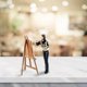 thumbnail image 3 of Pintor en Miniatura Hugo Modelo 1/64 Coleccionable Ferrocarril, 3 of 8