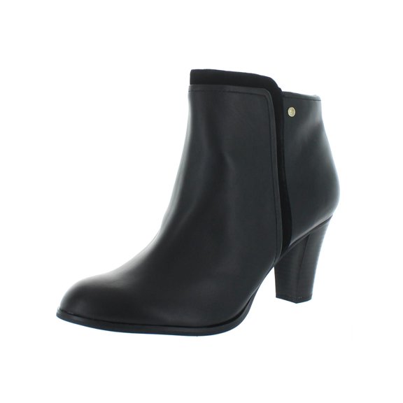 Giani Bernini Womens Bellee 2 Leather Booties Dress Boots Black 10 Medium (B,M)