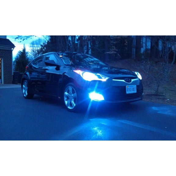 For 894 10000K 55W Deep Blue Driving Light Fog Lamp HID Kit