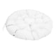 thumbnail image 2 of Cojín para silla colgante de huevo para patio, resistente al agua, grueso, para asiento de exterior Blanco, 2 of 8