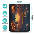 thumbnail image 5 of Halloween Full Moon Evil Pumpkin Scary Night Dish Drying Mat for Kitchen Counter Coffee Bar Mat Non Slip Foldable Washable 18x24 Inch Inch Dishes Plate Glass Dry Draining Pad for Kitchen Fast Dry, 5 of 7