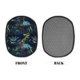thumbnail image 2 of Pofeuu Cartoon Dinosaur Print Silicone Pot Mat Mitten With Hanging Loop Heat Resistant Oven Mitts Non-Slip Bbq Baking Smoking Potholders, 2 of 7