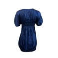 thumbnail image 2 of ANNE LEMAN Women's Lily Navy Short Sleeve Bubble Dress SP91DR9 Size M, 2 of 2