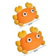 thumbnail image 5 of sunsanly Cartoon Doll Pillow Cute Lobster Crab Doll Plushie Soft Sleep Pillow Decoration Elastic Girl Throw Pillow Doll Plush Sofa Cushion Birthday Gifts, 5 of 7
