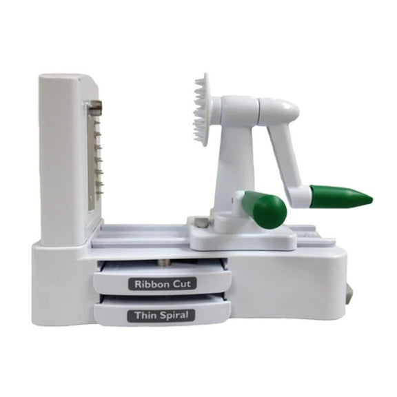 Veggetti Pro 1000342 Table-Top Spiralizer, White, Metal/Plastic