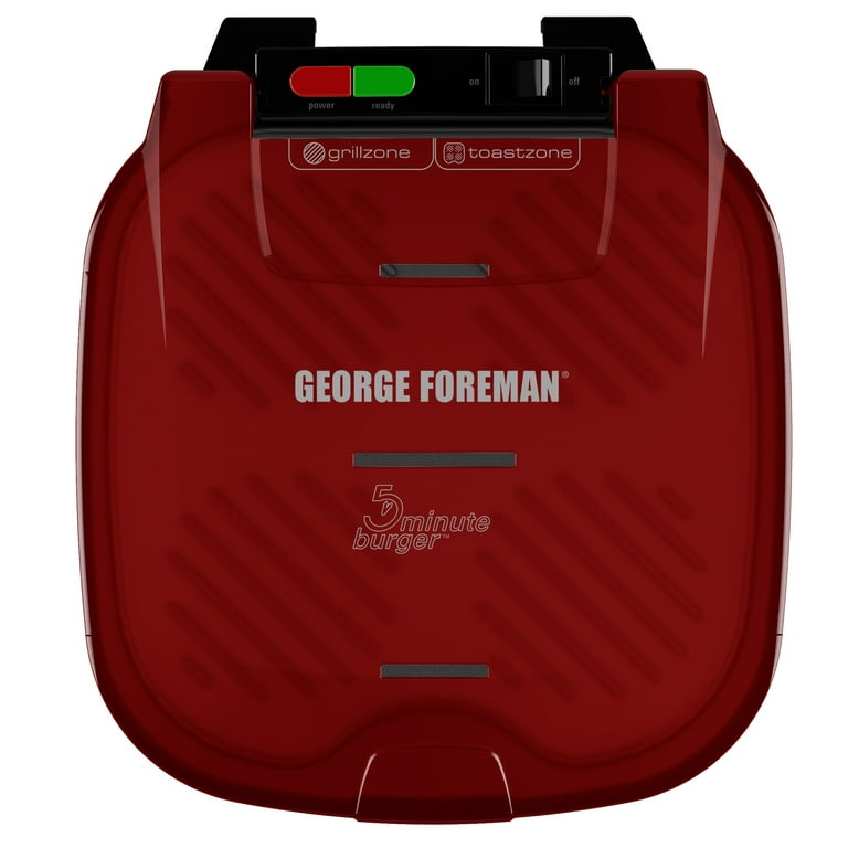  George Foreman GR7 2 Burger Indoor Grill: Electric