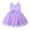 Purple, variant on WOYY Girls Sleeveless Evening Party Wedding Dress Bowknot Pageant Gown, Sizes 0-18M