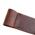 thumbnail image 4 of EZONE-estuche de cuero hecho a mano para bolígrafos, bolsa de lápices Retro, Estilo Vintage, personalidad creativa, papelería, regalos para profesores, suministros de oficina, 4 of 4