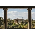 thumbnail image 2 of Temple of Hephaestus  Greek Orthodox church of St. George Akamates; Athens  Greece Poster Print, 2 of 2