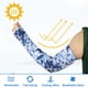 thumbnail image 3 of 1 par de mangas de compresión de codo de brazo de protección solar de camuflaje, manga de brazo de enfriamiento para deportes de béisbol, fútbol, baloncesto, azul marino, tamaño L, 3 of 7