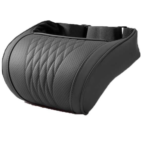Universal Memory Foam Car Headrest Neck Pillow, Ergonomic Adjustable Support Design, Car Neck Cushion for Long Road Trips Commuting SUV Truck Daily Driving Use