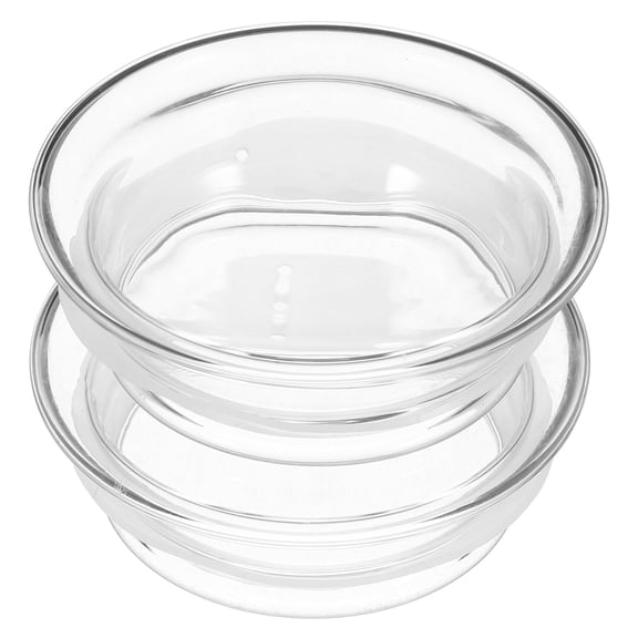 Pawsdot Silicone and Glass Water Pitcher Lid Multi-Color for Airtight Cover 2Pcs