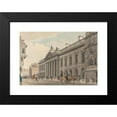 thumbnail image 2 of Thomas Malton the Younger 24x18 Black Modern Framed Museum Art Print Titled - East India House, 2 of 5