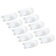 thumbnail image 2 of Apuakthei 10 bombillas G9 regulables 2 W 500 lm G9 bombilla LED equivalente a 30 W halógena para lámpara de techo lámpara de pared 220 V luz blanca cálida, 2 of 8