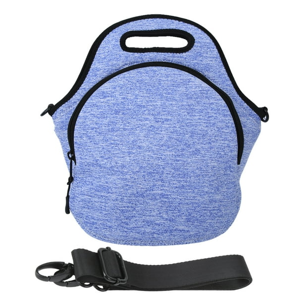 Bolsa de almuerzo, correa de hombro de neopreno, bolsa de almuerzo con aislamiento deportivo, bolsa de comida de neopreno, diseño exquisito