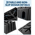 thumbnail image 7 of 2 Pack Lift Car Ramps,  8.6 Inch LiftPortable Auto Ramps for Oil Change and Vehicle Maintenance with Anti-Slip Base, Stackable with Handles, 7 of 7