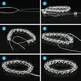 thumbnail image 4 of carretes de banda elástica para pulseras, 0,4 mm, 0,6 mm, 0,8 mm, hilo elástico transparente para joyería, resistente al desgarro, hilo para cuentas transparentes, hilo para joyería, para hacer, 4 of 5