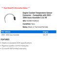 thumbnail image 2 of Engine Coolant Temperature Sensor Connector - Compatible with 2003 - 2006 Isuzu Ascender 5.3L V8 2004 2005, 2 of 2