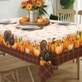 thumbnail image 2 of Fall Thanksgiving Tablecloth Pumpkin Table Cloth for Autumn Harvest Dining Room Decor-60"*102" Rectangle, 2 of 5