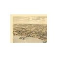 thumbnail image 4 of Historic Panoramic View - Jefferson City Missouri - Ruger 1869 - Vintage Wall Art, 4 of 4