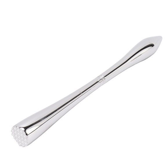 ZPSHYD Broyeur à Glace Manuel en Métal – Outil De Hachage De Glace en Acier Inoxydable pour Broyer la Glace sans Effort dans la Cuisine, Le Bar Et Le Restaurant.(Type B)