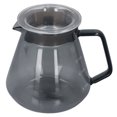 thumbnail image 1 of Hand Coffee Maker, Electroplated Grey Coffee Pot Heat Resistant  For Kitchen 500ml, 1 of 8