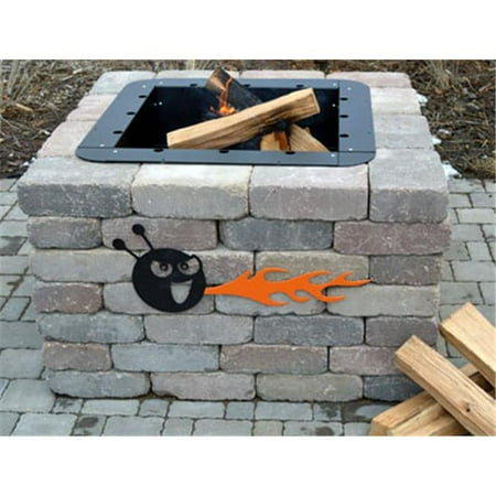 Firebuggz FB01-0001 36 In. Square Fire Pit Insert Plug N Play Ready Square Fire Pit Insert Plug N Play Ready - Firebuggz FB01-0001 36 In. Square Fire Pit Insert Plug N Play Ready