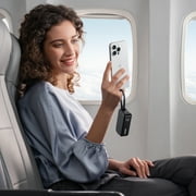 Anker Power Bank, 30W, 5,000mAh, fusion, built-in usb-c cable