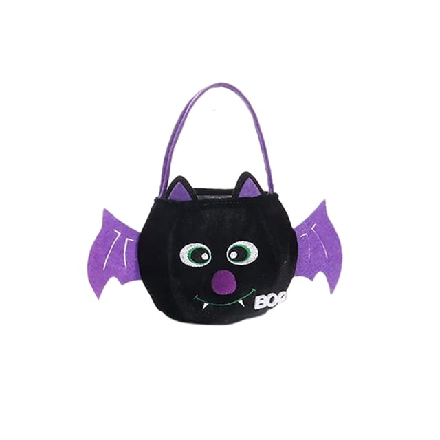 Billuyoard Bolsa de dulces, artesanía, accesorios para fiestas, bolsa de calabaza, accesorio de Cosplay, juguete para niños con asa, suministros de Kits de decoración para fiestas Tipo 1 Billuyoard HA068070-01