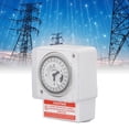 thumbnail image 3 of Interruptor de Sincronizació, Control de Polvo de Temporizador Preciso de Control de la Llama de Retardante AC220V Ciclo de Bajo Consumo de Energía Las 24 Horas para La Red, 3 of 7