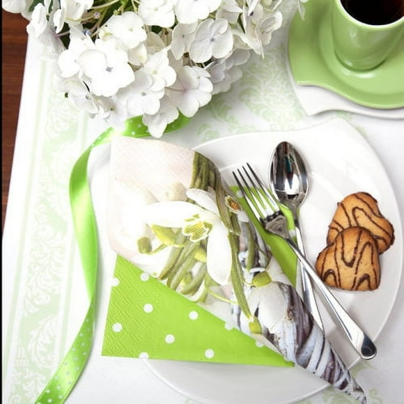 Paper Napkins Snowdrops