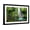 Black Frame, variant on Art.com Jungle Waterfall Cascade in Tropical Rainforest with Rock and Turquoise Blue Pond. its Name Banyuma Photographic Print, 18" x 12"
