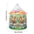 thumbnail image 3 of Mikilon Dinosaur Children's DIY Tent Play Tent Kids Pretend Playhouse, 3 of 9
