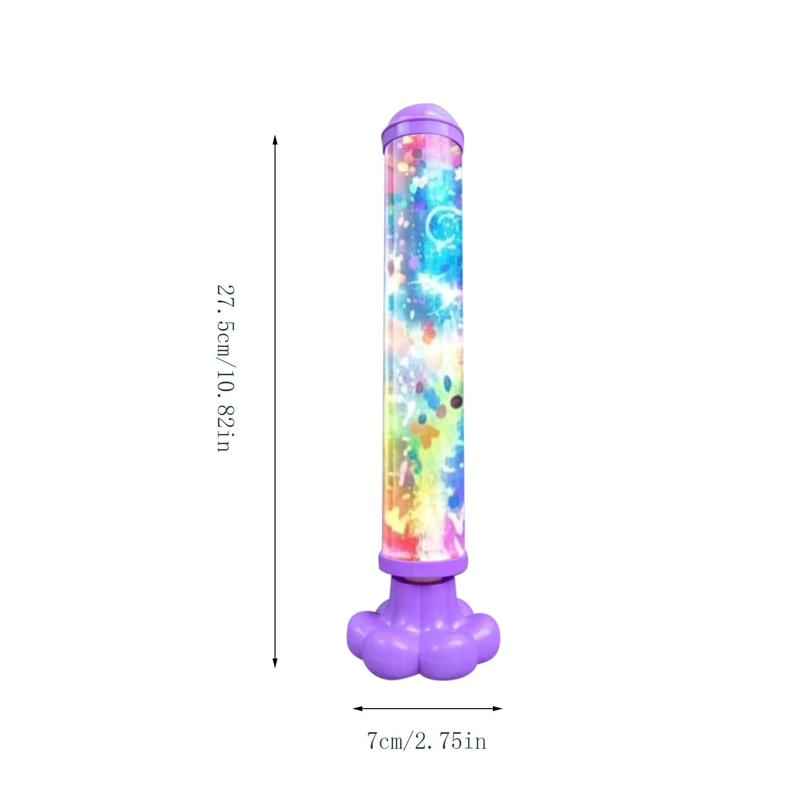 Glowing Rainbow LED Water Blaster | Summer Fun that Pops Like Magic, Fireworks Water Spray Gun with Lights, Pull Push Firework Water Blaster Toys for Outdoor Summer Water Games