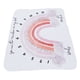 thumbnail image 4 of Manta de hito mensual para bebé de arcoíris, manta de fondo de tamaño grande para bebé, suave y agradable para la piel, para niñas y niños recién nacidos, 4 of 9