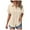 Beige-01, variant on ORT Womens Button up Linen Shirt Casual Short Sleeve Shirts Summer Fashion Cotton Linen Shirt Top Blouses with Pocket(Z1-Pink,L)
