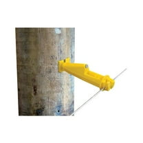 Tru Test 820027 Electric Fence Insulator, Nail-On, 5-In., 25-Pk.