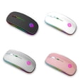 thumbnail image 4 of Ratón inalámbrico Inteprter 4 teclas USB 1600DPI ergonómico recargable Negro, 4 of 6
