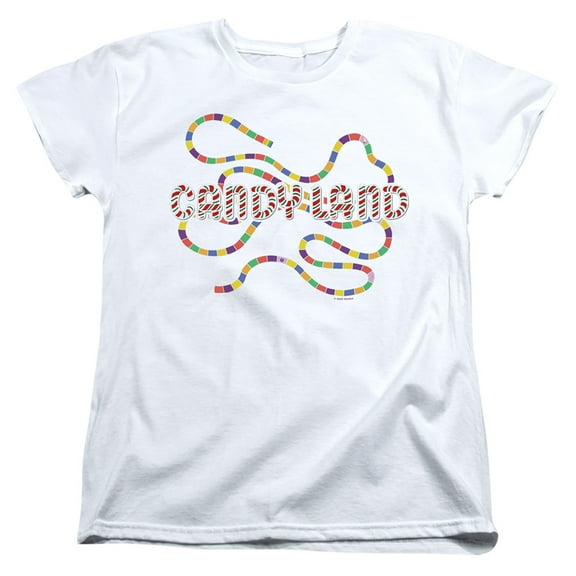 Candy Land Candy Land Board S/S Women's T-Shirt White
